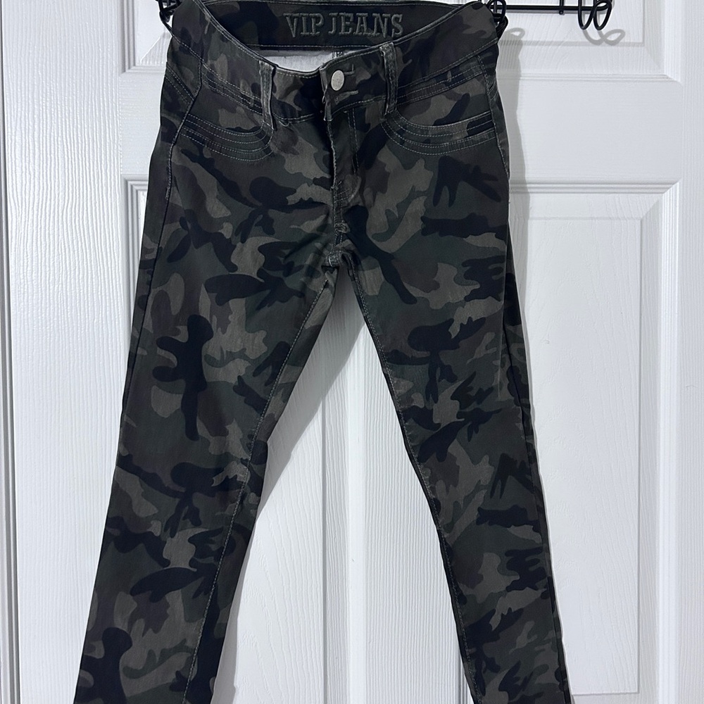 VIP Camouflage Pattern Jeans